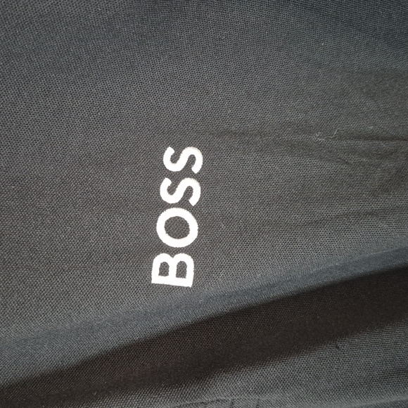 Hugo Boss Polo Classic Black Paddry Pro Luxury Shirt XL - Picture 5 of 12